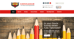 Desktop Screenshot of konnagar.com